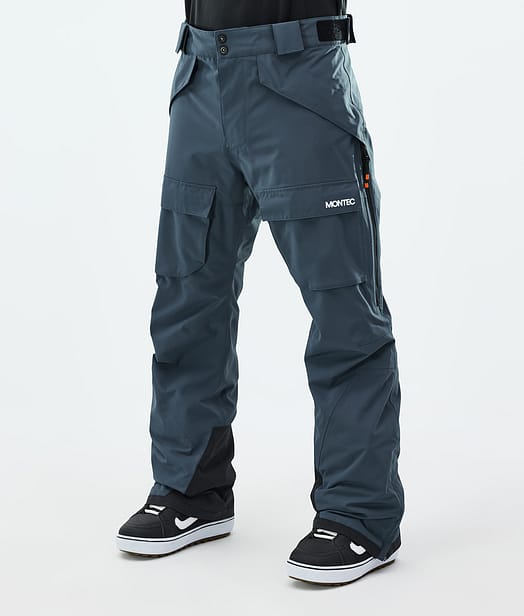 Montec Kirin Snowboard Pants Men Metal Blue