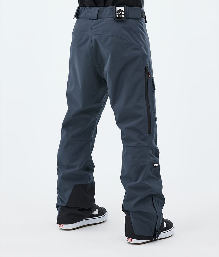 Montec Kirin Snowboard Pants Men Metal Blue Renewed, Image 3 of 5