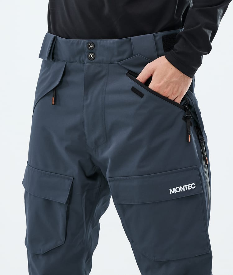 Montec Kirin Snowboard Pants Men Metal Blue Renewed, Image 4 of 5