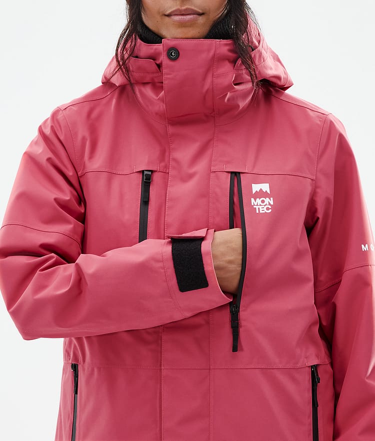 Montec Fawk W Snowboard jas Dames Light Red, Afbeelding 8 van 9