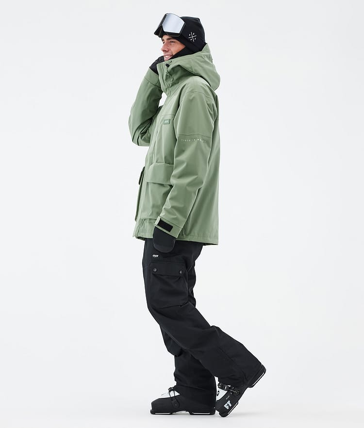 Dope Acme Ski jas Heren Moss Green, Afbeelding 3 van 9