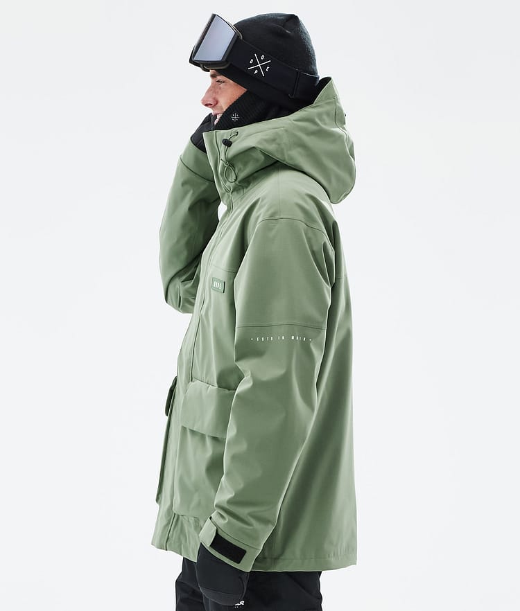 Dope Acme Snowboard jas Heren Moss Green, Afbeelding 5 van 9