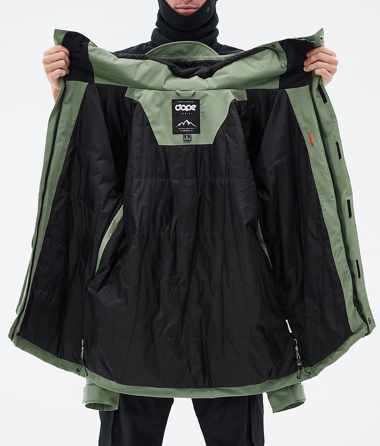 Dope Acme Snowboard jas Heren Moss Green, Afbeelding 9 van 9