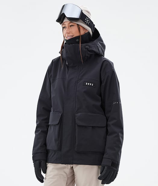 Dope Acme W Kurtka Snowboardowa Kobiety Black