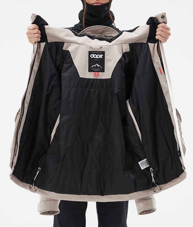 Dope Acme W Snowboard jas Dames Sand, Afbeelding 9 van 9