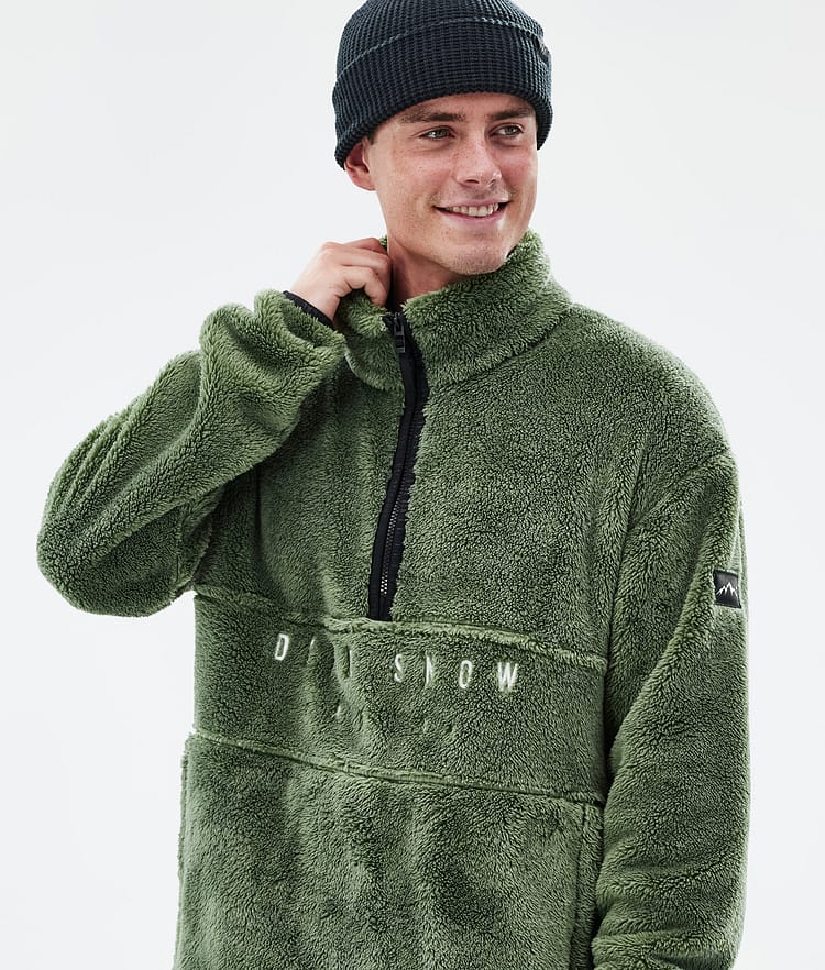 Dope Pile Fleece Trui Heren Moss Green, Afbeelding 2 van 7