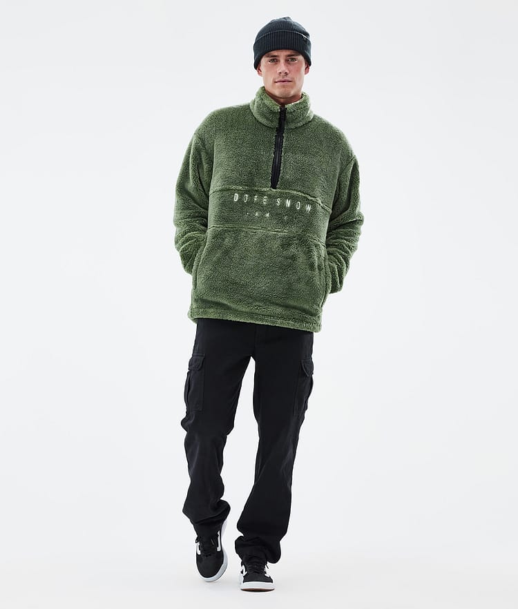 Dope Pile Fleece Trui Heren Moss Green, Afbeelding 3 van 7
