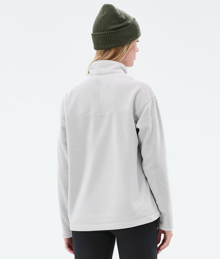 Dope Comfy W Fleece Trui Dames Light Grey Renewed, Afbeelding 6 van 6