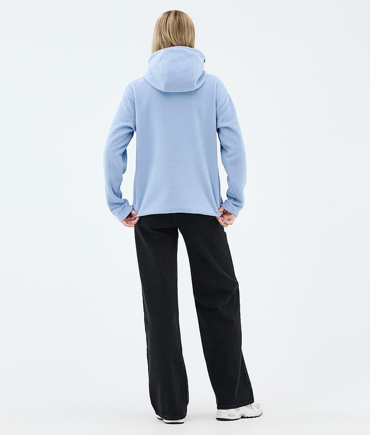 Dope Cozy II W Pile con Cappuccio Donna Light Blue, Image 4 of 7