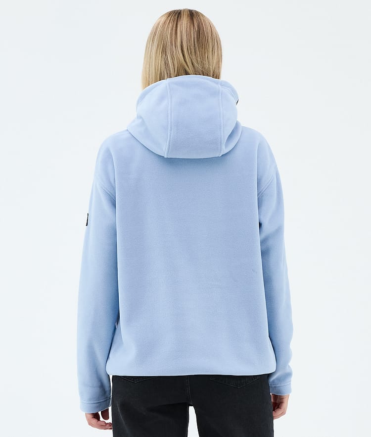 Dope Cozy II W Pile con Cappuccio Donna Light Blue, Image 6 of 7