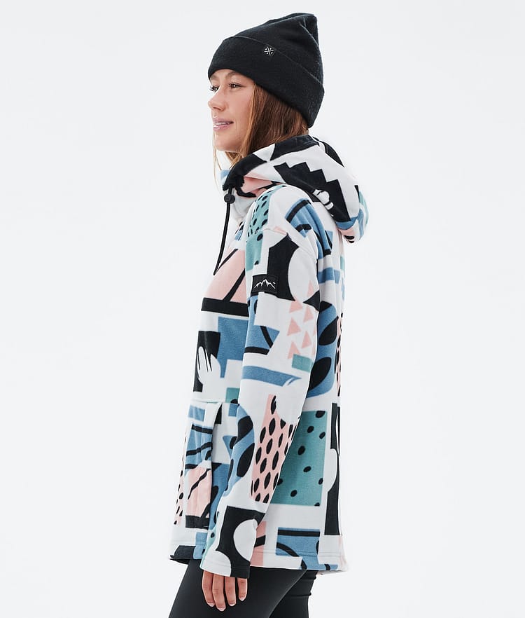 Dope Cozy II W Fleece Hoodie Dames Melon, Afbeelding 5 van 7