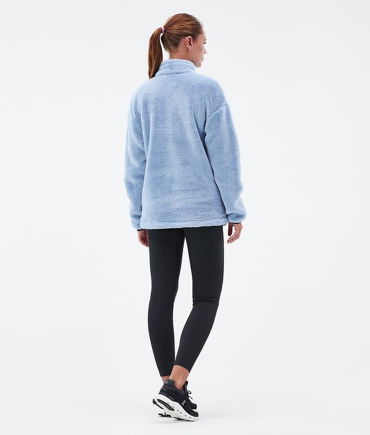 Dope Pile W Fleece Trui Dames Light Blue, Afbeelding 4 van 7