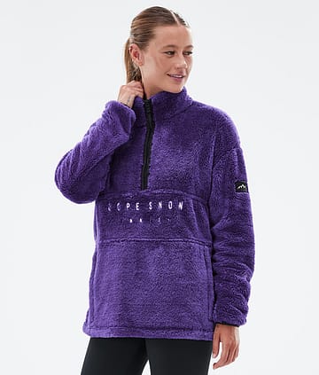 Dope Pile W Fleecová Mikina Dámské Vivid Purple