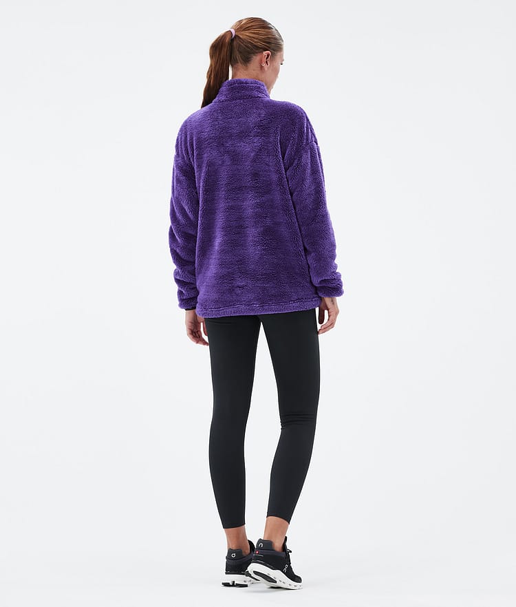 Dope Pile W Fleece Trui Dames Vivid Purple, Afbeelding 4 van 7