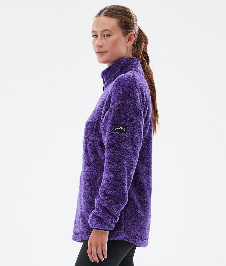 Dope Pile W Fleece Trui Dames Vivid Purple, Afbeelding 5 van 7