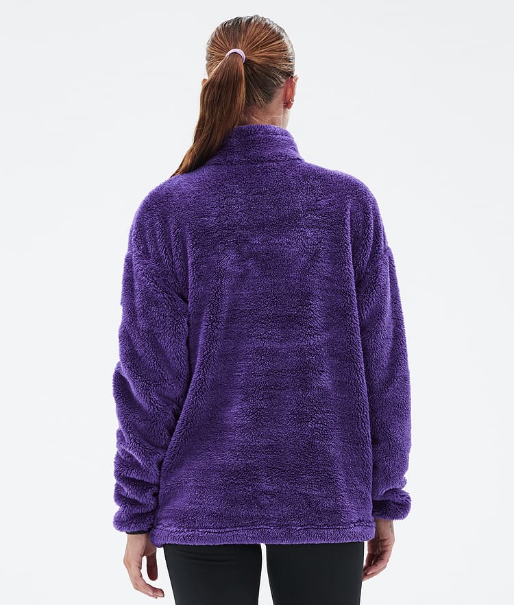 Dope Pile W Fleece Trui Dames Vivid Purple, Afbeelding 6 van 7