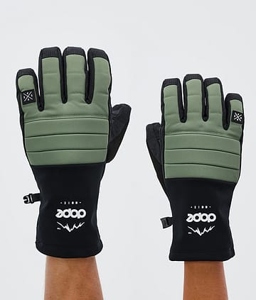 Dope Ace 24 Lyžařské Rukavice Moss Green