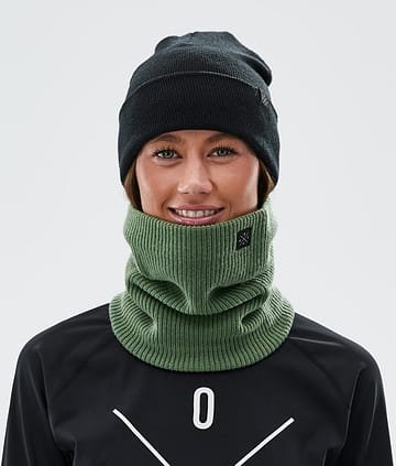 Dope 2X-Up Knitted Tour de cou Moss Green
