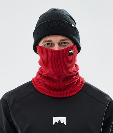 Montec Classic Knitted Scaldacollo Deep Red