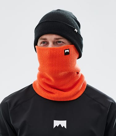 Montec Classic Knitted Facemask Orange