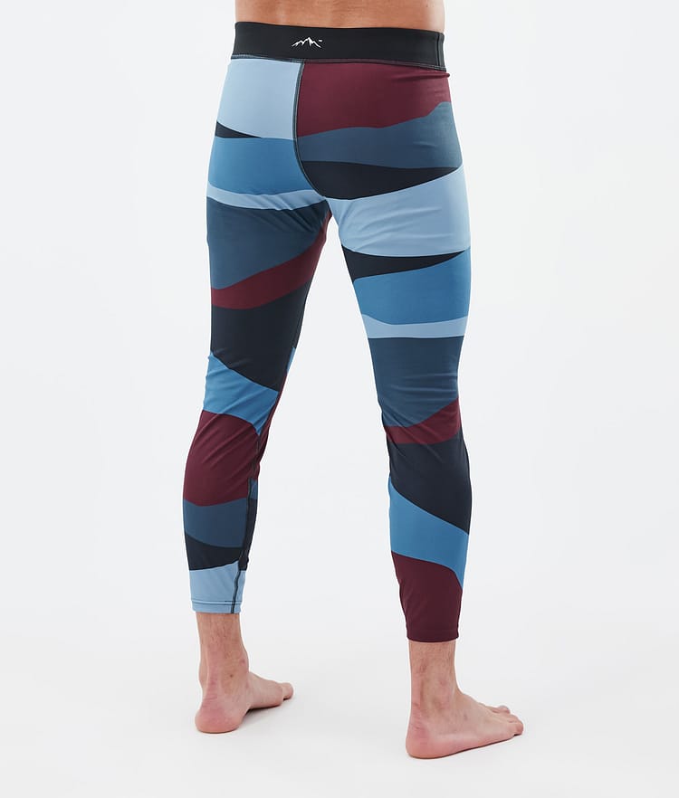 Dope Snuggle Basislaag Broek Heren 2X-Up Shards Burgundy Blue, Afbeelding 2 van 7