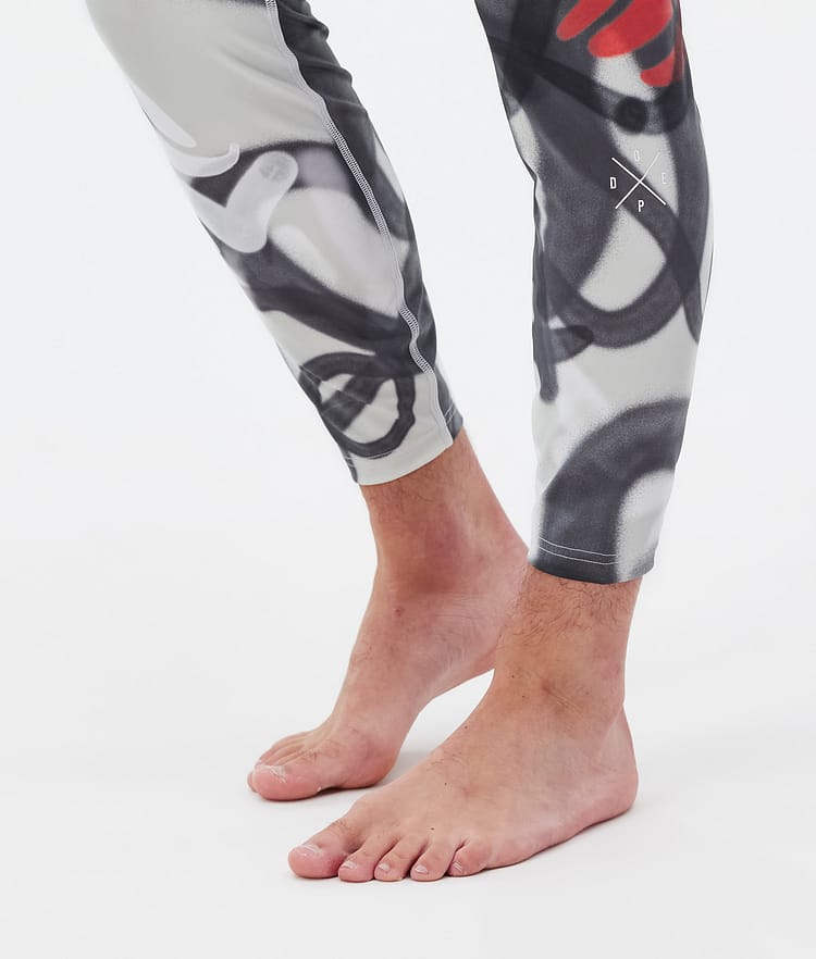 Dope Snuggle Basislaag Broek Heren 2X-Up Spray Black Red, Afbeelding 7 van 7