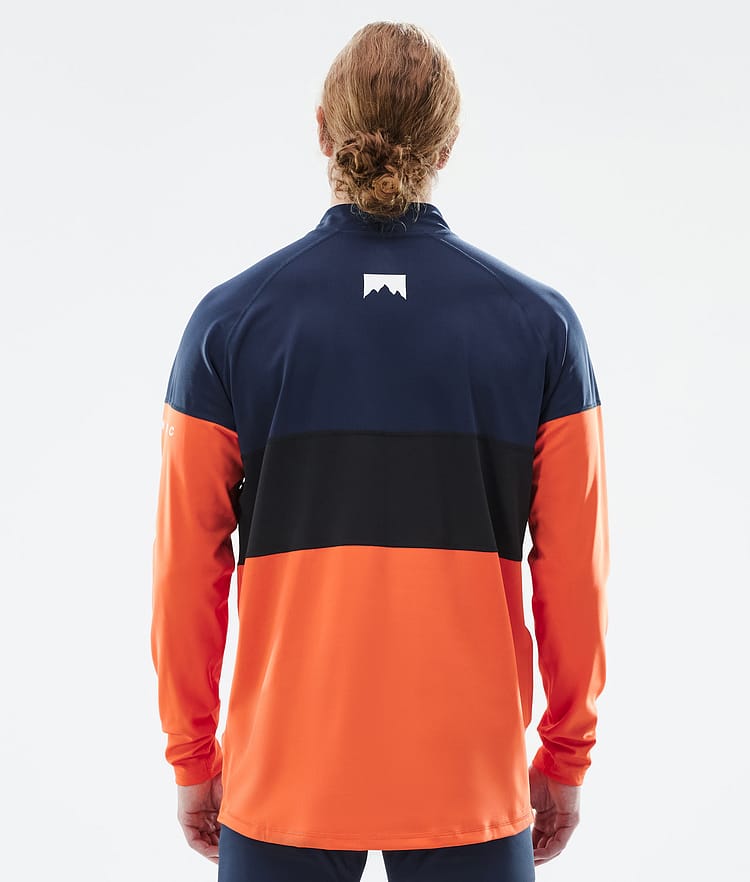Montec Alpha Basislaag Top Heren Dark Blue/Black/Orange, Afbeelding 5 van 5