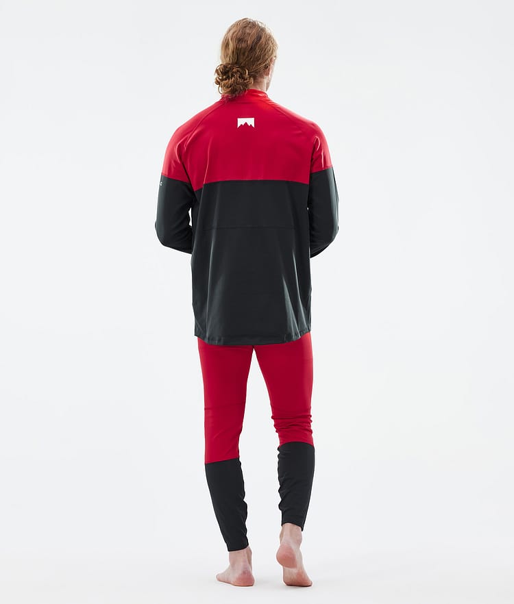 Montec Alpha Basislaag Top Heren Deep Red/Black, Afbeelding 4 van 5