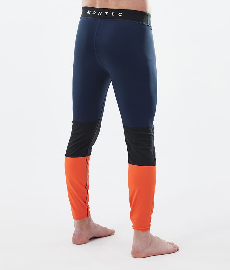 Montec Alpha Basislaag Broek Heren Dark Blue/Black/Orange, Afbeelding 2 van 7
