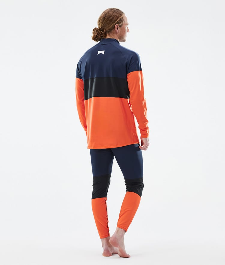 Montec Alpha Basislaag Broek Heren Dark Blue/Black/Orange, Afbeelding 4 van 7