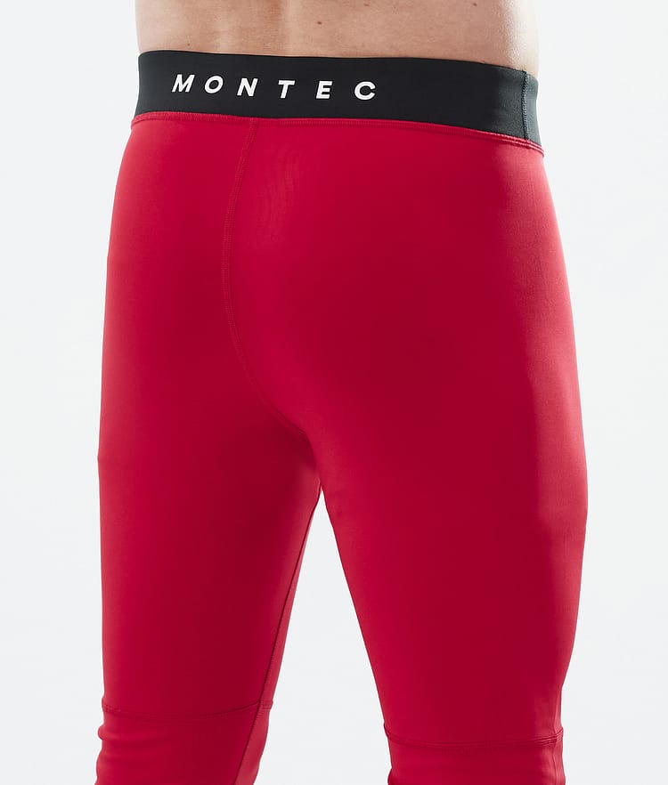 Montec Alpha Basislaag Broek Heren Deep Red/Black, Afbeelding 6 van 7