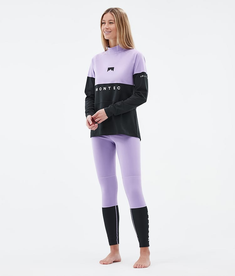 Montec Alpha W Basislaag Broek Dames Faded Violet/Black, Afbeelding 3 van 7