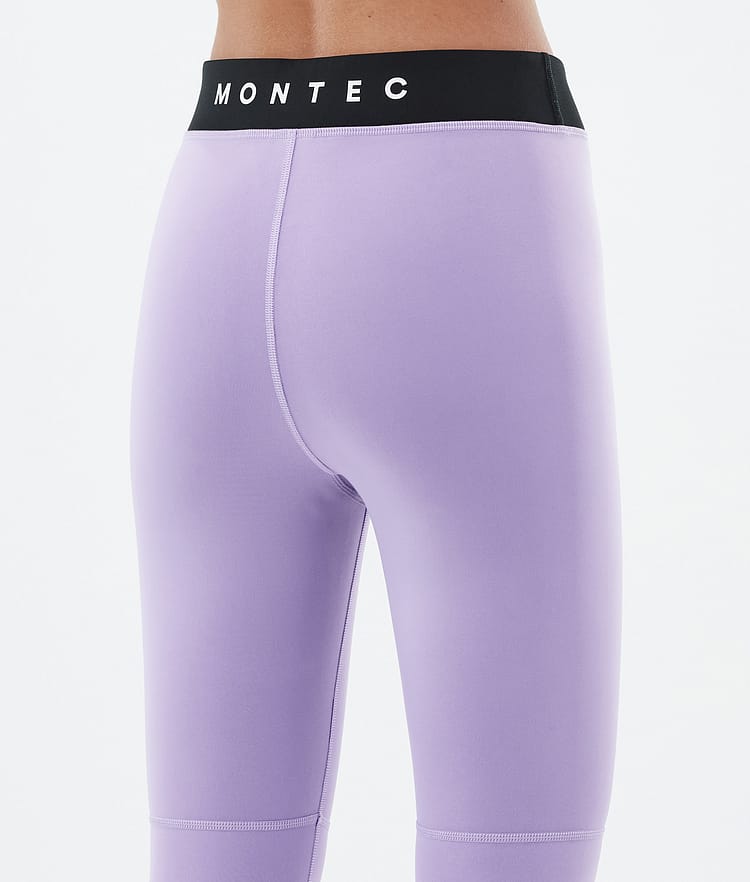 Montec Alpha W Basislaag Broek Dames Faded Violet/Black, Afbeelding 6 van 7