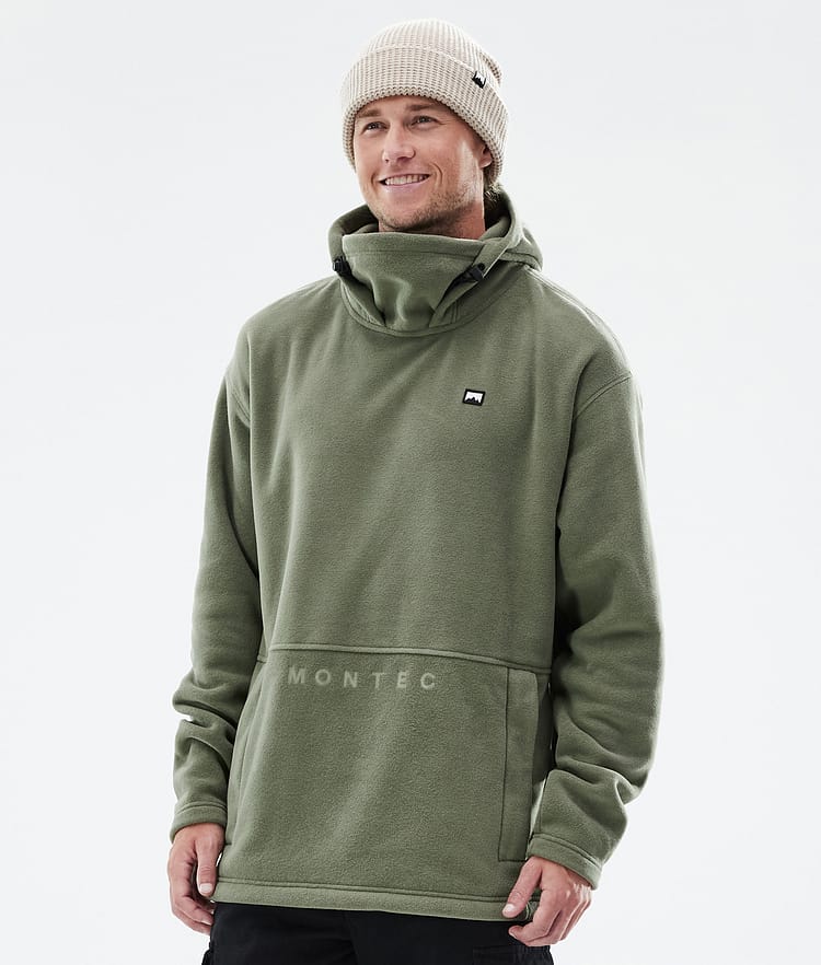 Montec Delta Fleece Hoodie Heren Greenish, Afbeelding 1 van 7