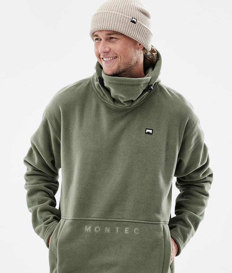 Montec Delta Fleece Hoodie Heren Greenish, Afbeelding 2 van 7
