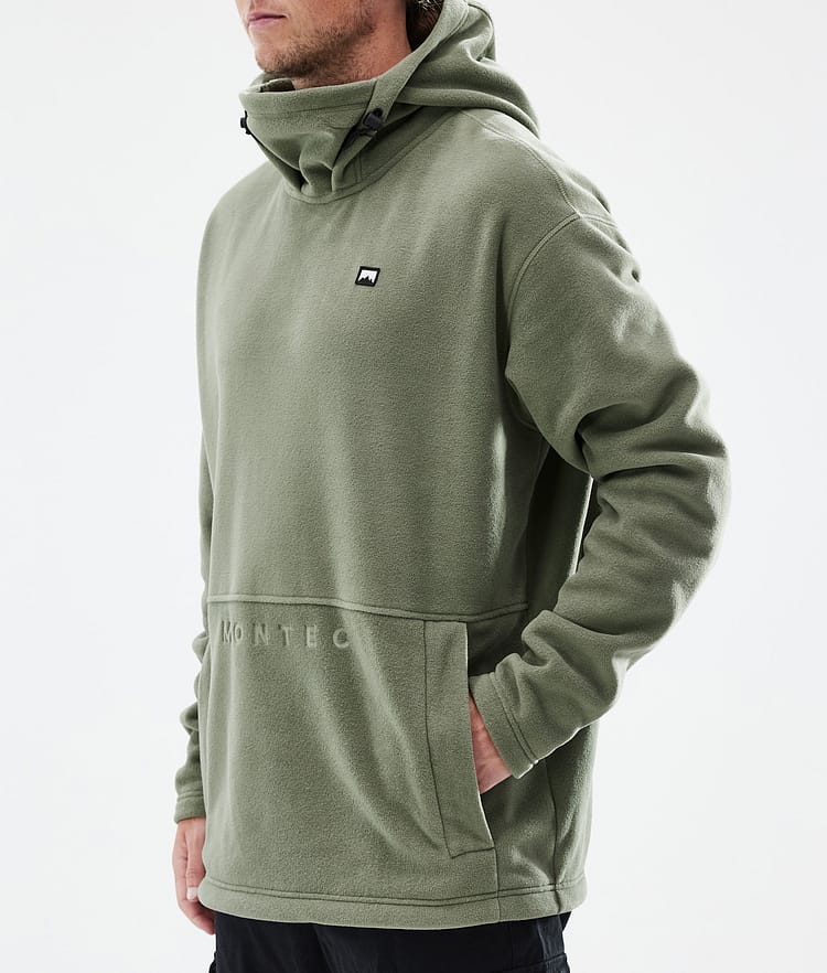 Montec Delta Fleece Hoodie Heren Greenish, Afbeelding 7 van 7