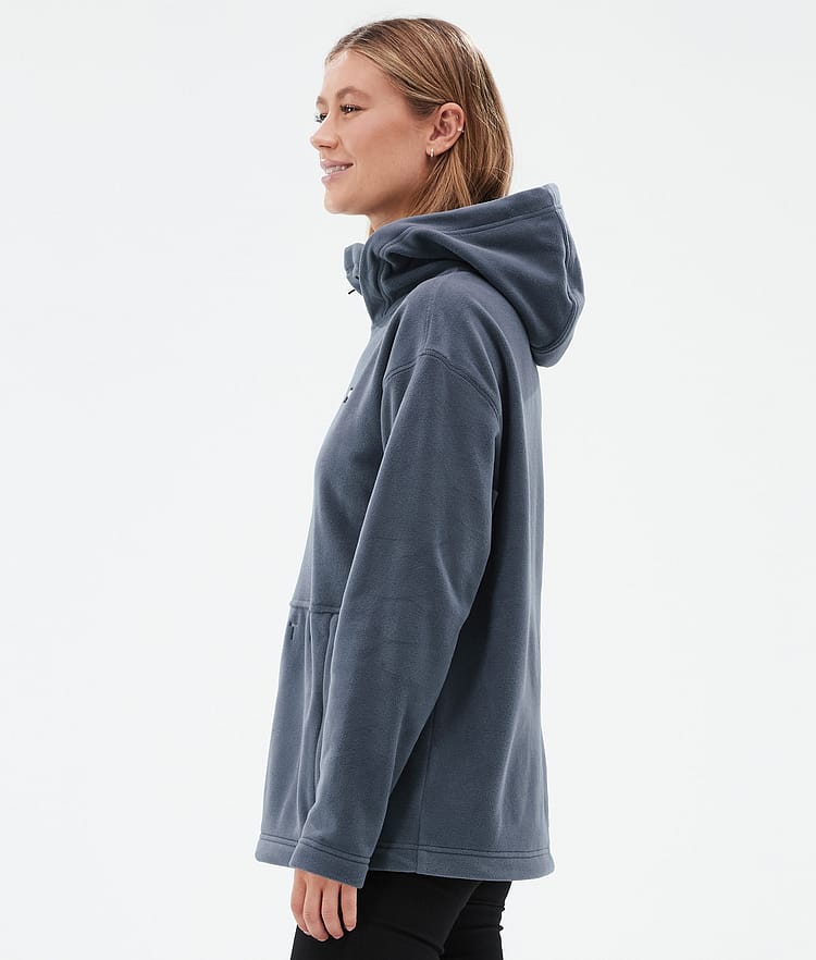 Montec Delta W Fleece Hoodie Dames Metal Blue, Afbeelding 5 van 7