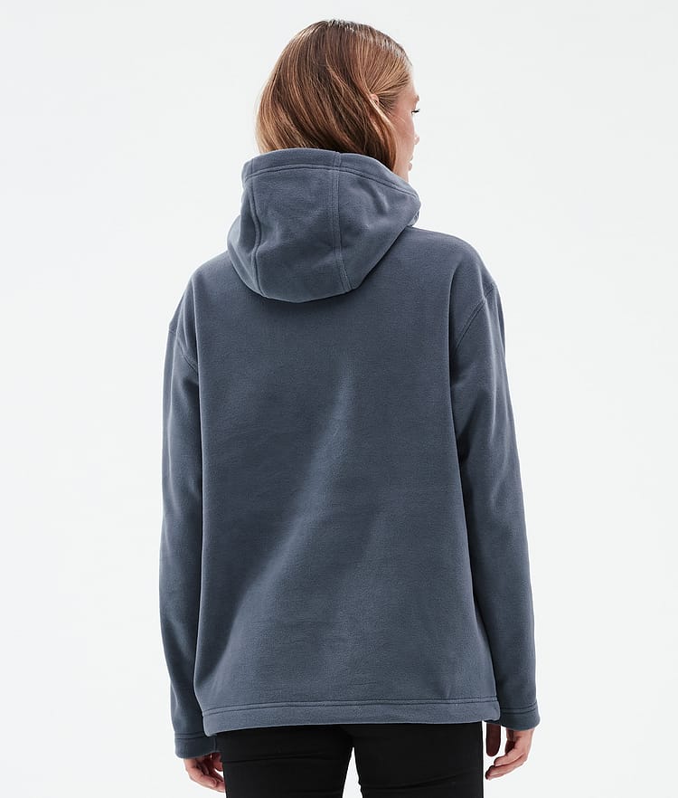 Montec Delta W Fleece Hoodie Dames Metal Blue, Afbeelding 6 van 7