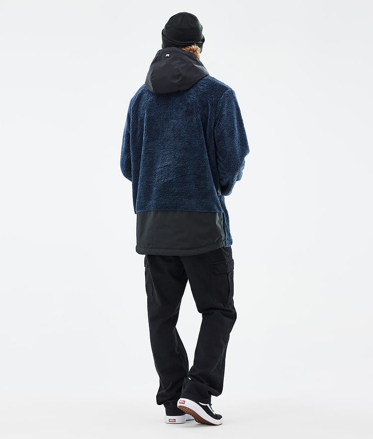 Montec Lima Fleece Hoodie Heren Dark Blue/Black, Afbeelding 4 van 8
