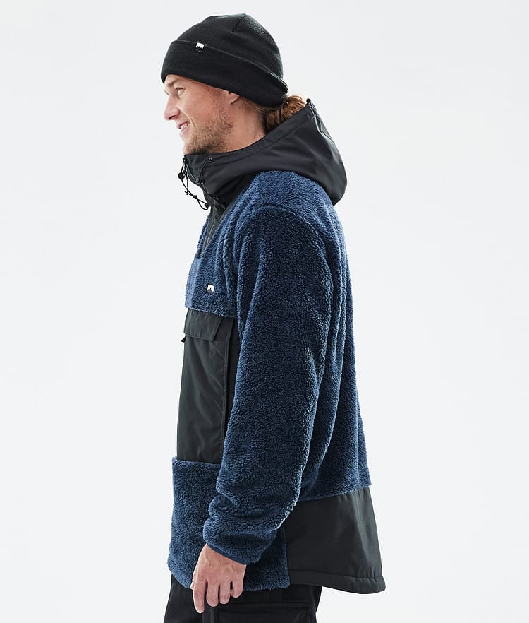 Montec Lima Fleece Hoodie Heren Dark Blue/Black, Afbeelding 5 van 8