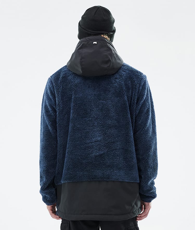 Montec Lima Fleece Hoodie Heren Dark Blue/Black, Afbeelding 6 van 8