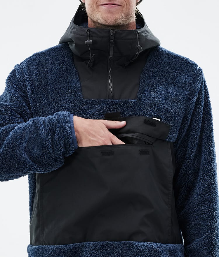 Montec Lima Fleece Hoodie Heren Dark Blue/Black, Afbeelding 8 van 8