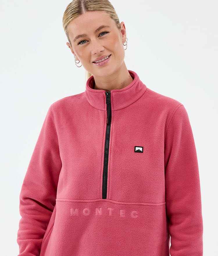Montec Echo W Fleece Sweater Women Light Red, Image 2 of 5
