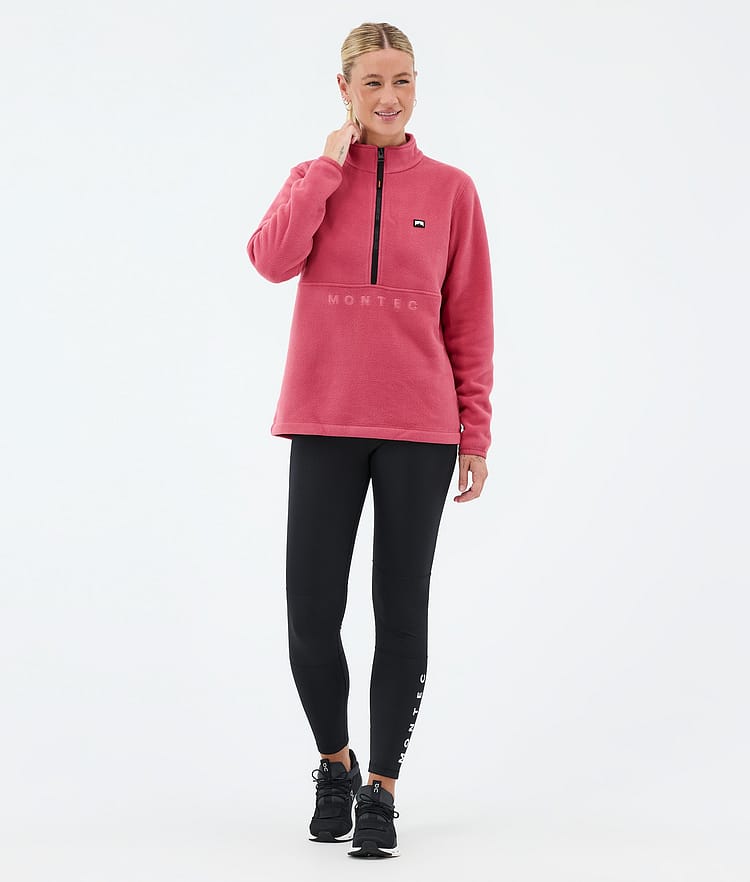 Montec Echo W Fleece Sweater Women Light Red, Image 3 of 5