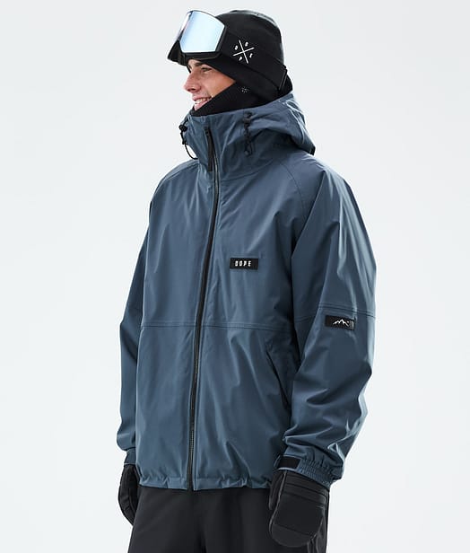 Dope Spartan Snowboard Jacket Men Metal Blue