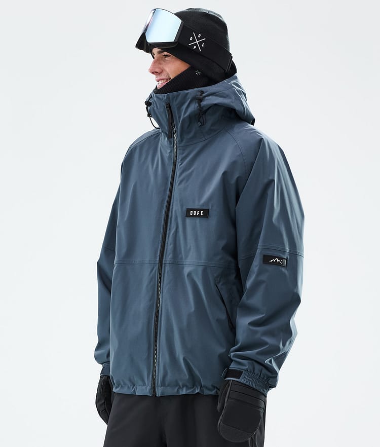 Dope Spartan Snowboard Jacket Men Metal Blue Renewed, Image 1 of 9