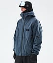 Dope Spartan Snowboard Jacket Men Metal Blue