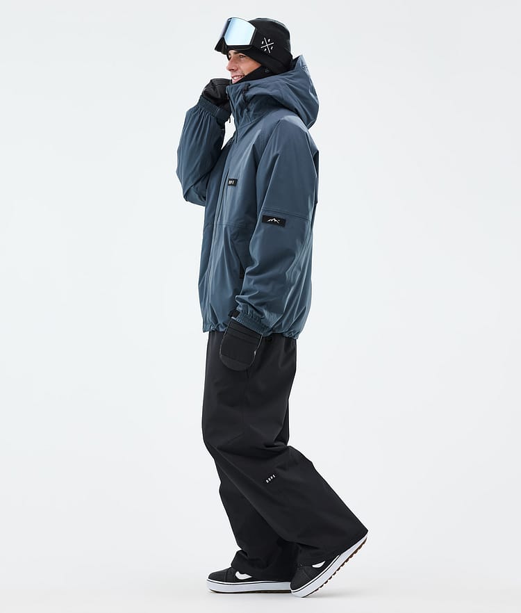 Dope Spartan Snowboard Jacket Men Metal Blue Renewed, Image 4 of 9