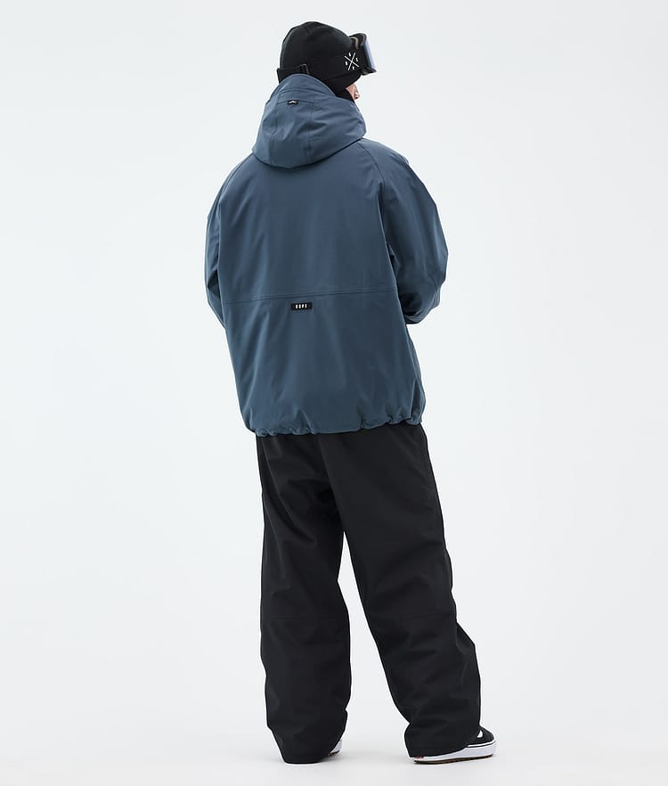 Dope Spartan Snowboard Jacket Men Metal Blue Renewed, Image 5 of 9