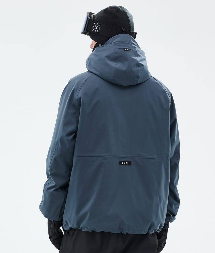 Dope Spartan Snowboard Jacket Men Metal Blue Renewed, Image 7 of 9